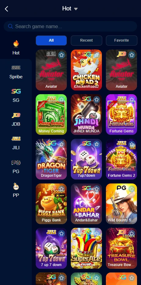 Games in EP567 Game Apk